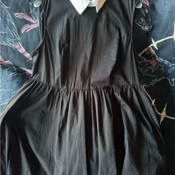 Hot Topic Dresses & Skirts - Hot Topic Black Dress with White Collar